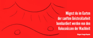 Himmel und Hölle entstehen zwischen den Ohren oder sonst wo der Geist vermutet wird.